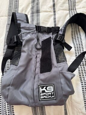 K9 Sport Sack Gray Pet Carrier Backpack
